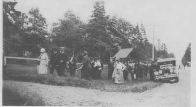 Funeral Service, Rev. Tate Presiding, circa 1920