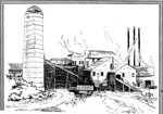 Sketch of Lumber Mill, Thessalon Area