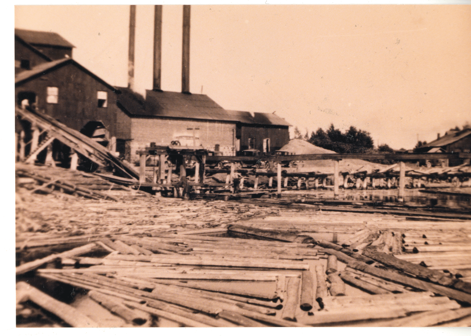 Crane Lumber Company, Thessalon, circa 1920