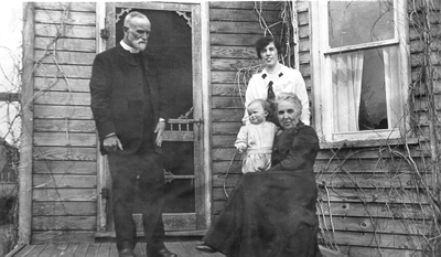 Reverend Tate and Family, Thessalon, circa 1925