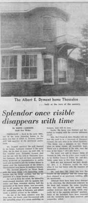 &quot;Splendor Once Visible, Disappears with Time.&quot; Thessalon, Ontario