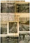 "Sawmill from past at Poplar Dale", Sault Star Clipping, 1975