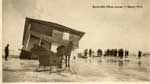 Burtis Office Falling Through the Ice, Thessalon, March 11, 1915