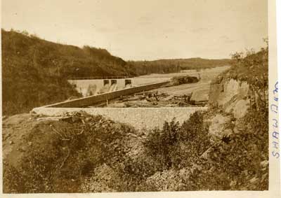 Shaw Dam, Thessalon River, circa 1931