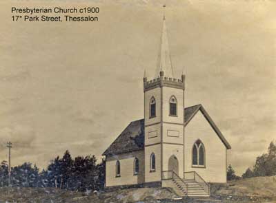 Presbyterian Church, Thessalon, circa 1900