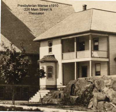 Presbyterian Manse, 226 Main Street, Thessalon, circa 1910