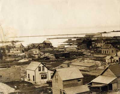 Railroad Siding, Thessalon, circa 1920