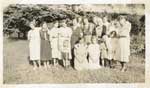 Women's Institute Meeting at Mrs. McLean's, circa 1945