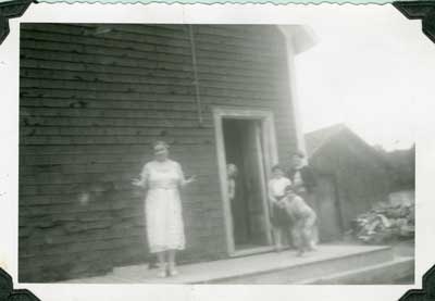 Mrs. Proud and Students Ansonia School 1957