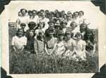 Group at Gordon Lake Achievement Day, 1952