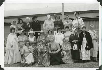 Old Time Dress, Women's Institute Anniversary, 1972