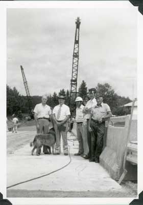 Men at Ansonia Bridge, 1979