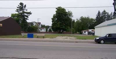 West side of Main Street between Huron and  Lorne Street