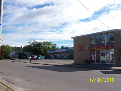 East side of Main Street, between Lorne and Genelle