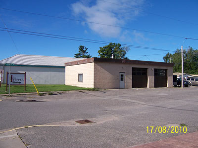 West side of Main Street, corner of Lorne Street (site of former Town Hall and Fire Department)