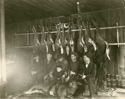 Hunters with Deer, circa 1935