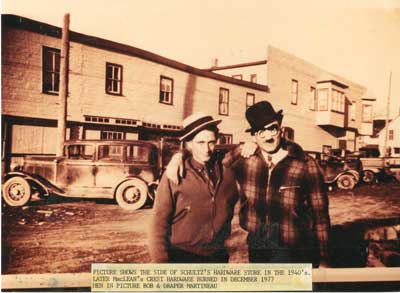 Schultz Hardware, Lorne Street, Thessalon, Circa 1940