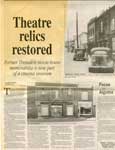 "Theatre Relics Restored", Sault Star Clipping, 2003