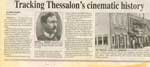 "Tracking Thessalon's Cinematic History", Sault Star Clipping, 2003