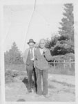 Wesley Russ and Mr. Getty, Thessalon, circa 1930