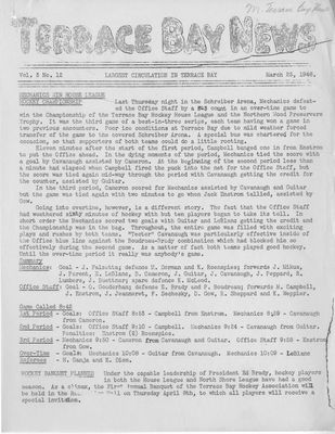 Terrace Bay News, 25 Mar 1948