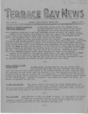 Terrace Bay News, 8 Apr 1948