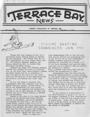 Terrace Bay News, 5 Jan 1954