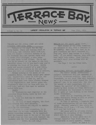 Terrace Bay News, 30 Jun 1955