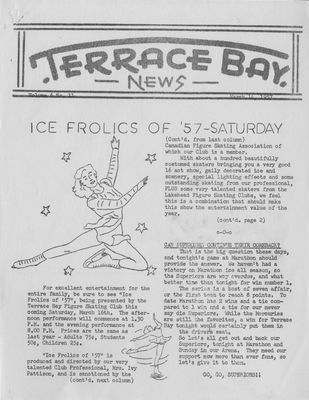 Terrace Bay News, 14 Mar 1957