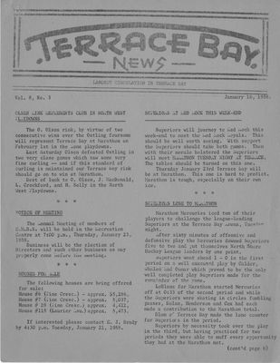 Terrace Bay News, 16 Jan 1958