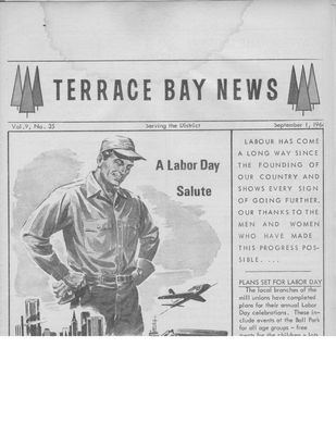 Terrace Bay News, 1 Sep 1966