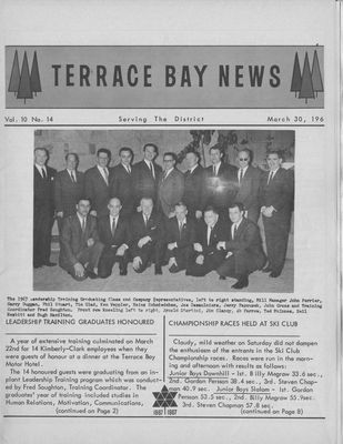 Terrace Bay News, 30 Mar 1967