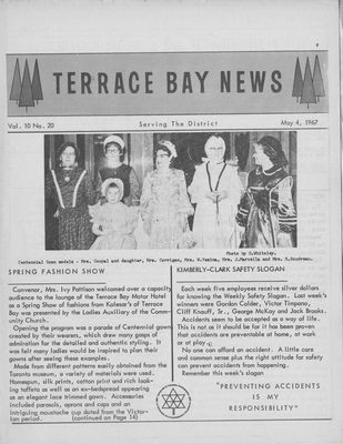 Terrace Bay News, 4 May 1967