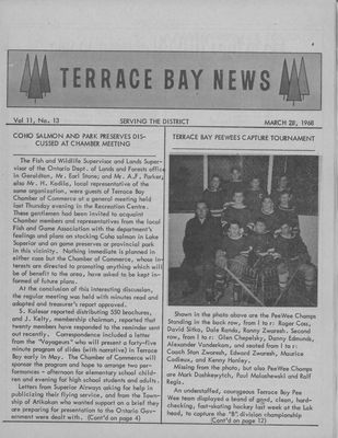 Terrace Bay News, 28 Mar 1968