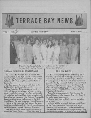 Terrace Bay News, 2 May 1968