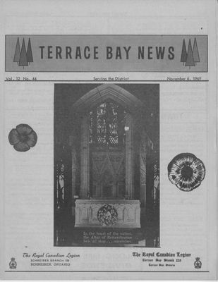 Terrace Bay News, 6 Nov 1969