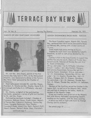 Terrace Bay News, 25 Feb 1971