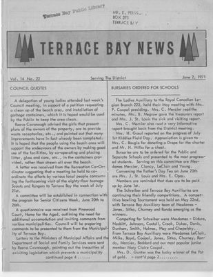 Terrace Bay News, 2 Jun 1971