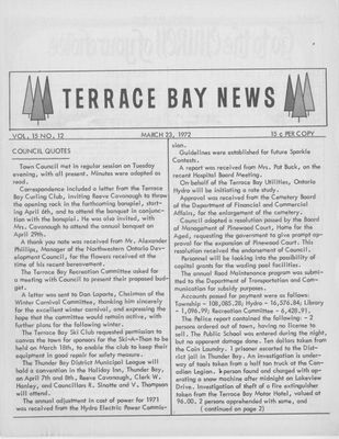 Terrace Bay News, 23 Mar 1972