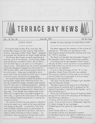 Terrace Bay News, 28 Jun 1972