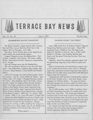 Terrace Bay News, 5 Jul 1972