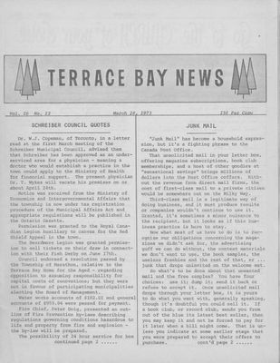 Terrace Bay News, 28 Mar 1973