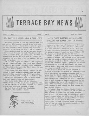 Terrace Bay News, 13 Jun 1973