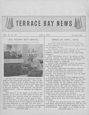 Terrace Bay News, 5 Jul 1973