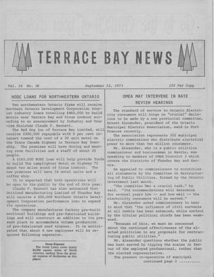 Terrace Bay News, 12 Sep 1973