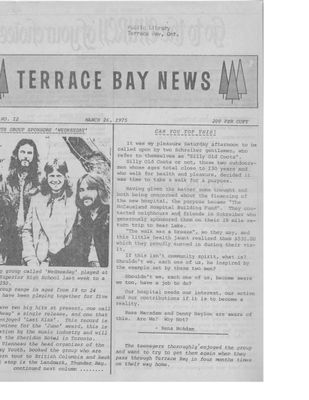 Terrace Bay News, 26 Mar 1975