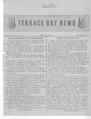 Terrace Bay News, 11 Jun 1975