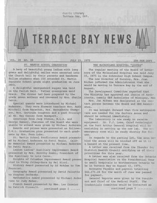 Terrace Bay News, 23 Jul 1975