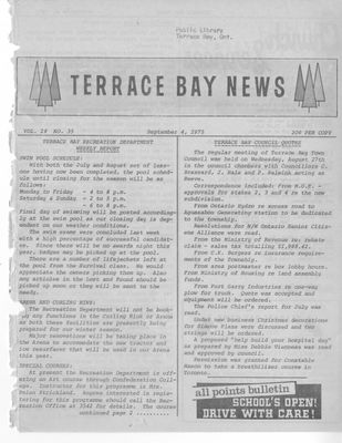 Terrace Bay News, 4 Sep 1975