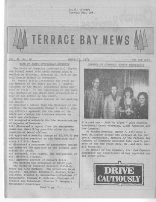 Terrace Bay News, 10 Mar 1976